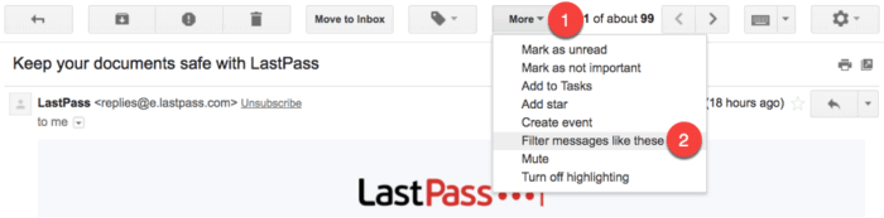 como usar filtros gmail paso 3