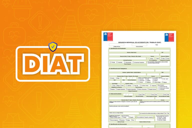 Formulario DIAT - Denuncia Individual de Accidentes del Trabajo