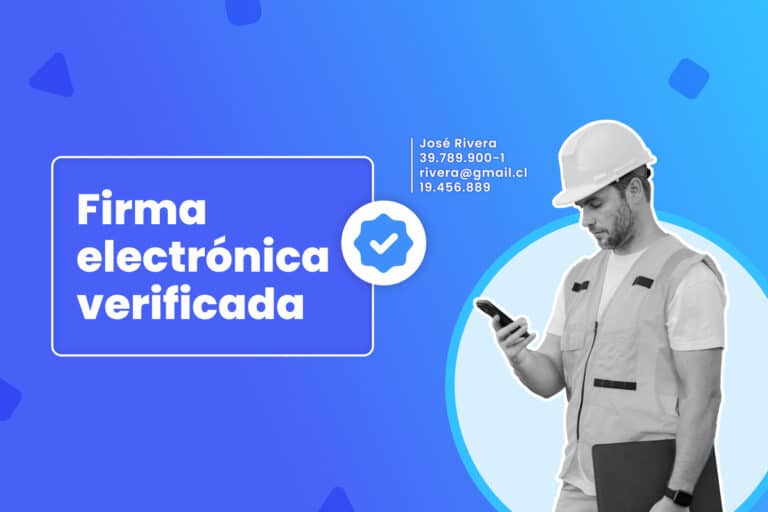 firma electrónica verificada